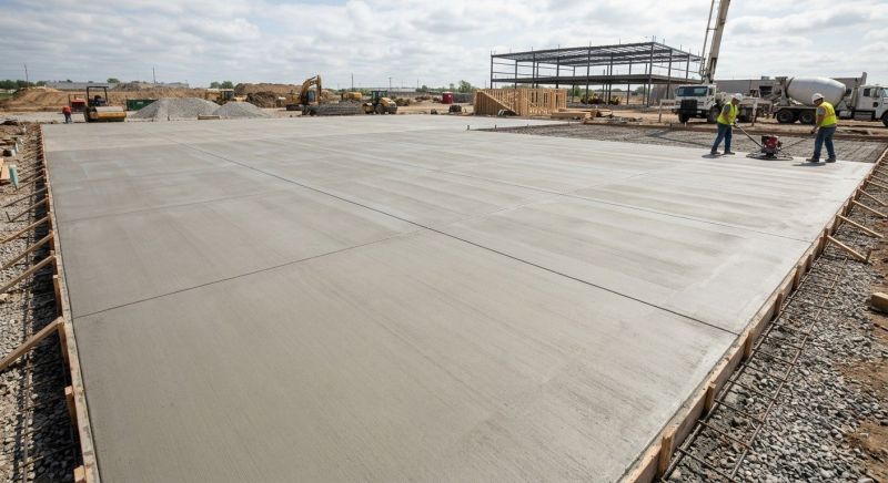 Commercial Slab Construction in Sonoma County, CA