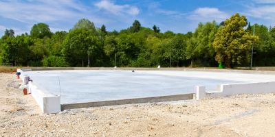 Commercial Slab Installation in Guerneville, CA