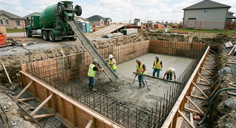 Concrete Basement Pouring in Sonoma County, CA