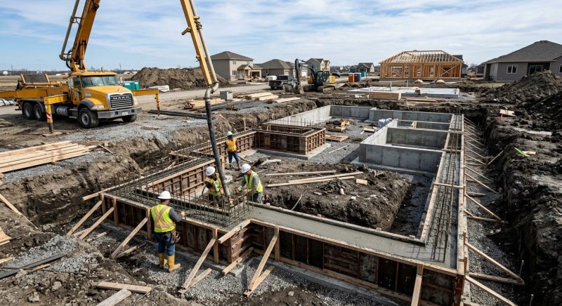 Foundation Construction in Forestville, CA