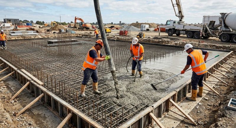 Foundation Wall Pouring in Novato, CA