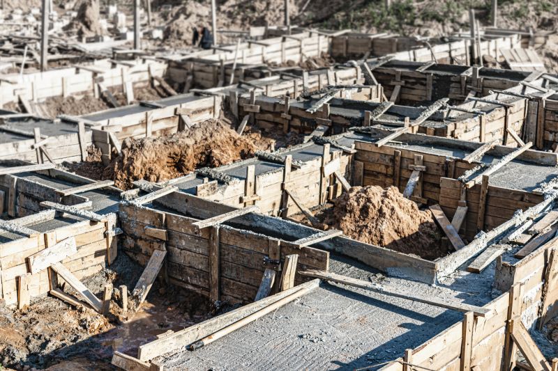 House Footing Construction in Sonoma County, CA